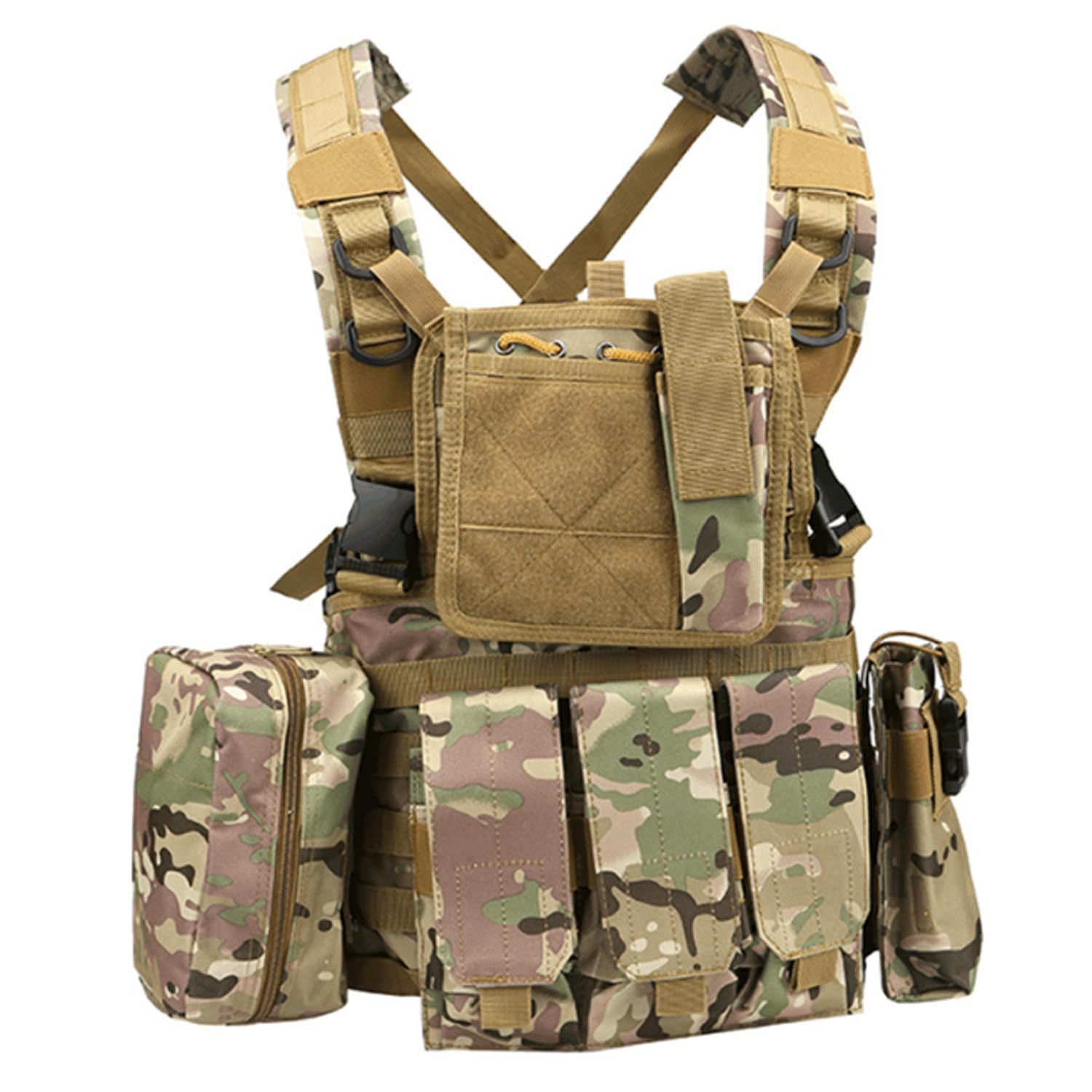 Amazon.co.jp: [Giyomi] サバゲーチェストリグ ミリタリー Molle